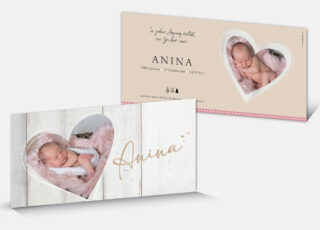Geburtskarte Anina